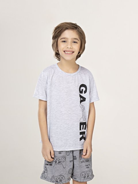Pijama Infantil Menino - Gamer