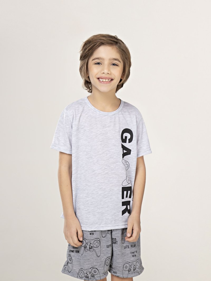 Pijama Infantil Menino - Gamer