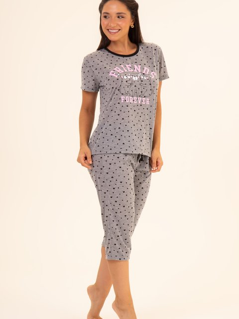 Pijama Feminino Capri - Friends Forever
