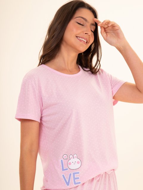 Pijama Feminino Capri - Amor
