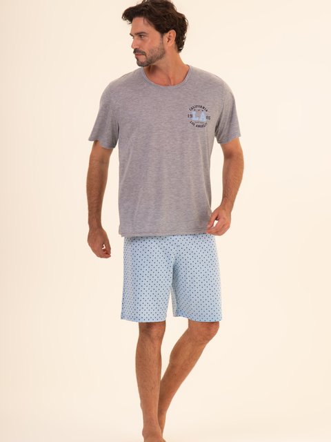Pijama Masculino de Verão - California