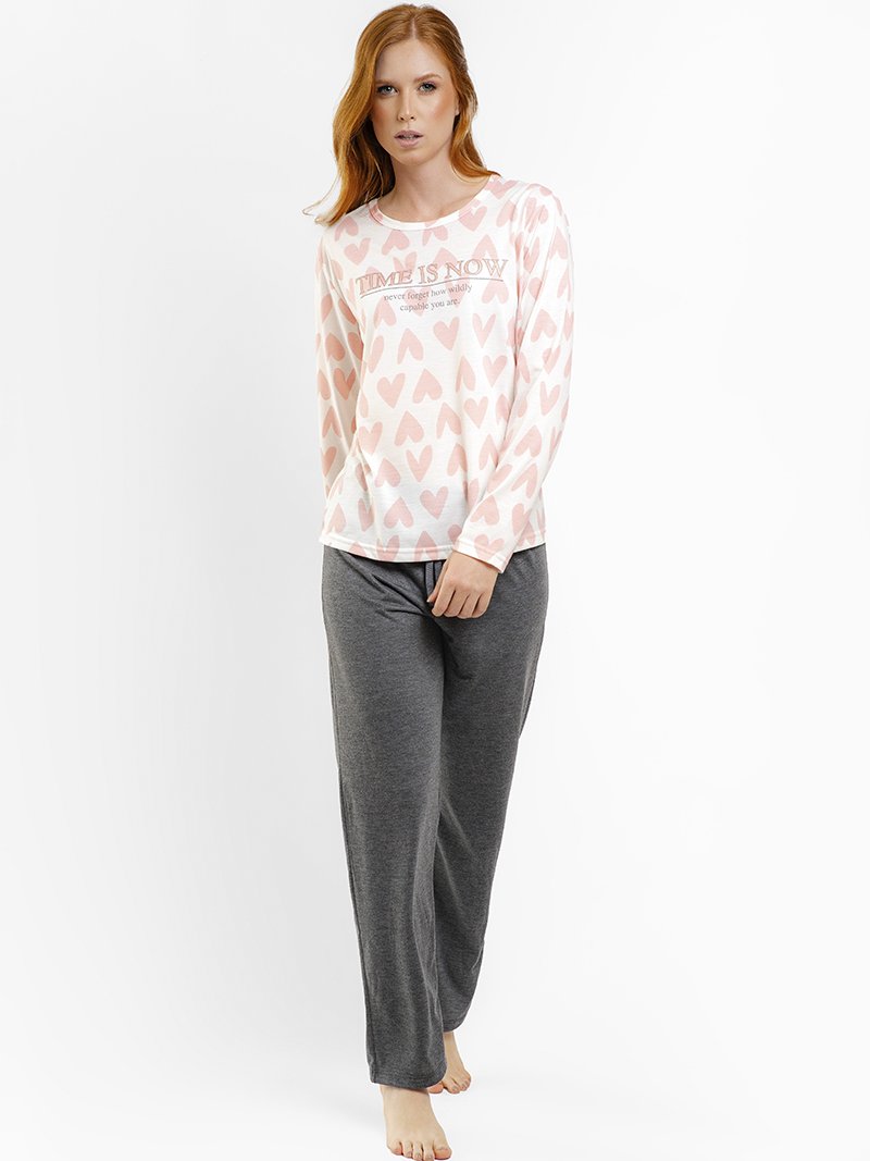 Pijama Feminino de Inverno - Acredite em Você