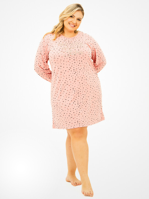 Camisola Plus Size Manga Longa - Feita de Estrelas 