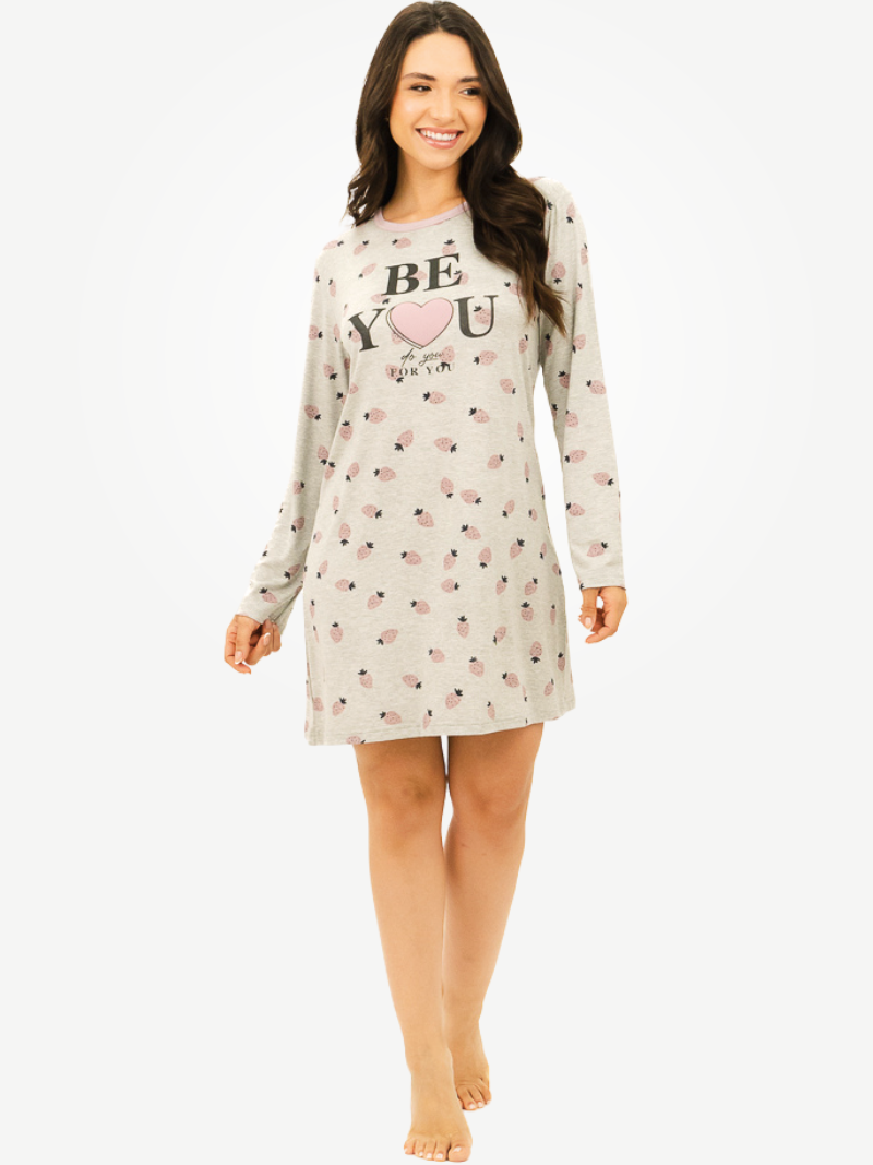 Camisola Manga Longa - Seja Você Mesma