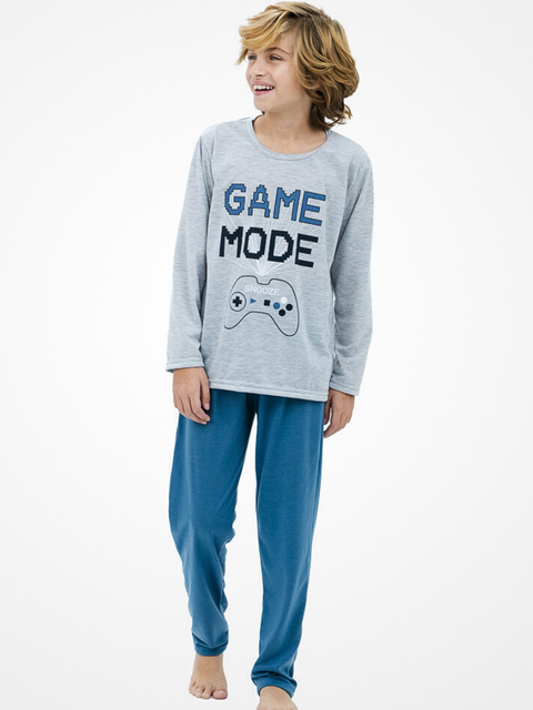 Pijama Infantil Menino de Inverno - Game Mode