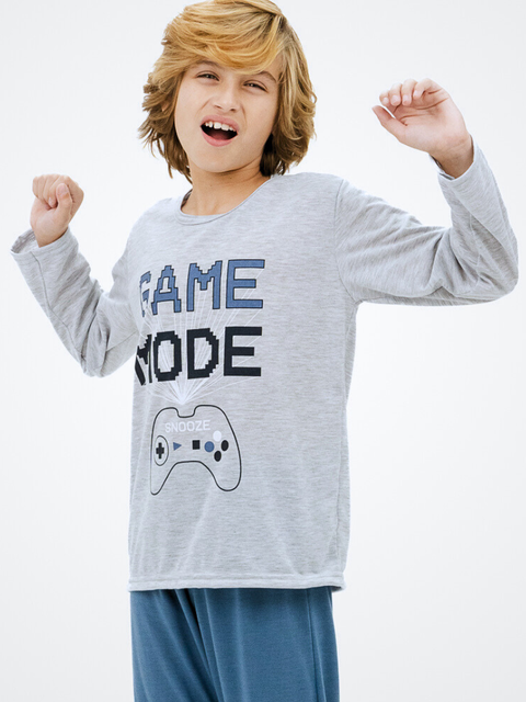 Pijama Infantil Menino de Inverno - Game Mode