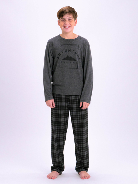 Pijama Infantil Menino de Inverno - Adventure 