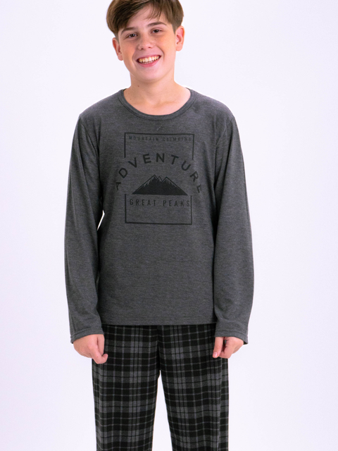 Pijama Infantil Menino de Inverno - Adventure 