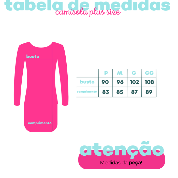 Tabela de medidas
