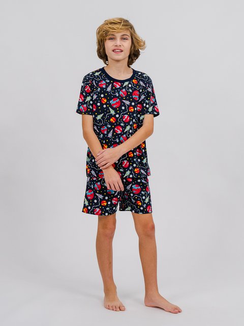 Pijama Infantil Menino de Verão - Space 