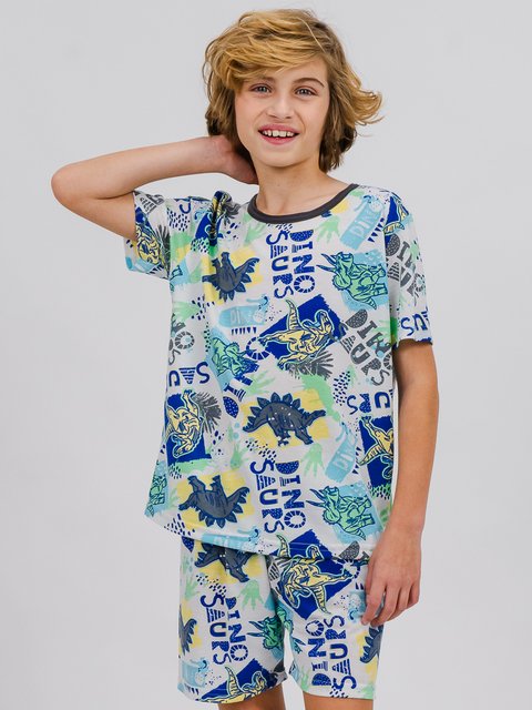 Pijama Infantil Menino de Verão - Jurassic 