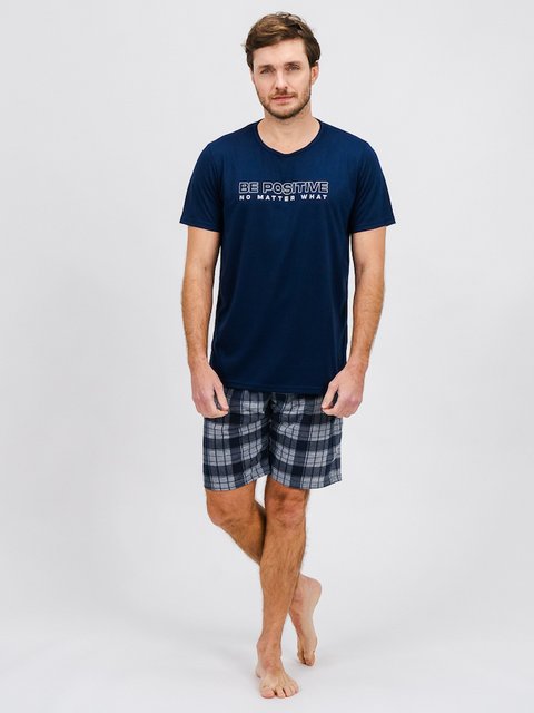 Pijama Masculino de Verão - Be Positive