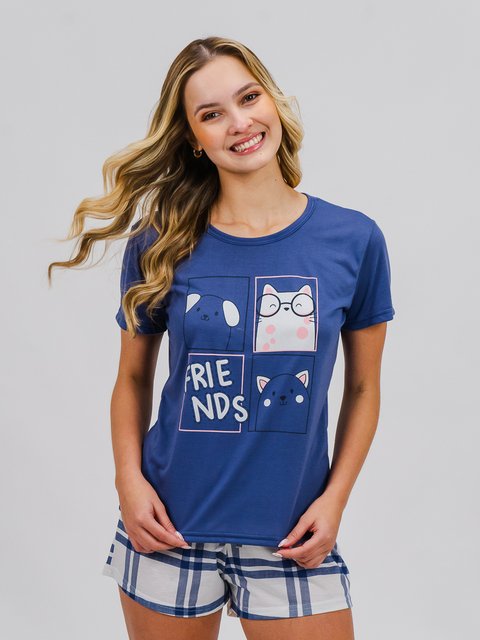 Pijama Feminino de Verão - Friends