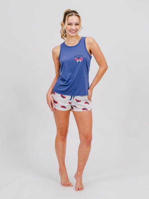 Pijama Feminino Regata - Fly 