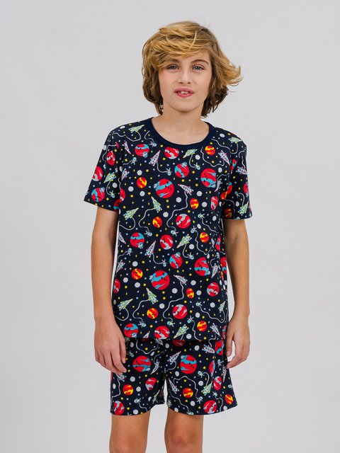 Pijama Infantil Menino de Verão - Space 
