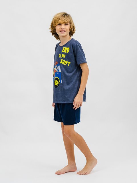 Pijama Infantil Menino de Verão - Caminhão