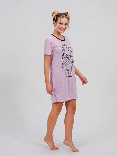 Camisetão Feminino - Bear Pink