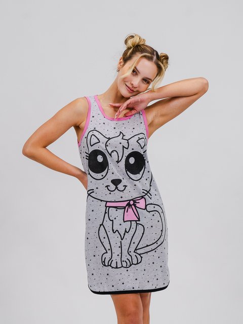 Camisetão Feminino Regata - Caty