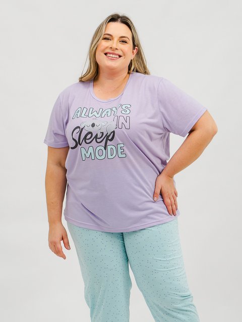 Pijama Feminino Plus Size Capri - Always Sleep