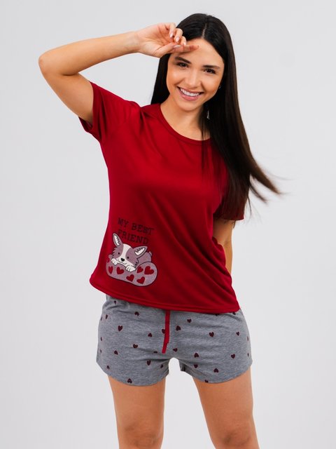 Pijama Feminino de Verão - My Best Friend