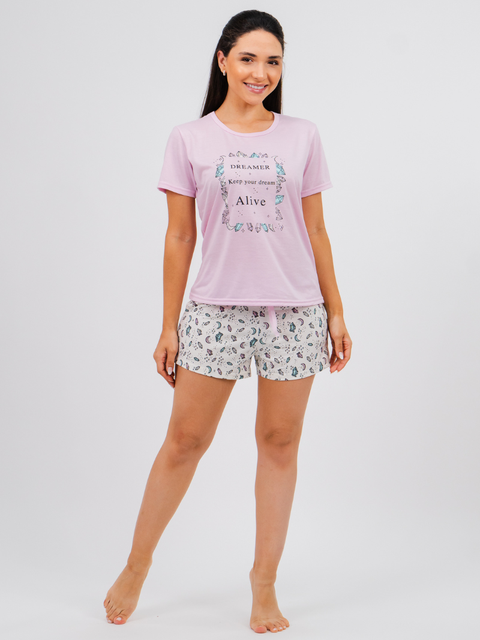 Pijama Feminino de Verão - Alive