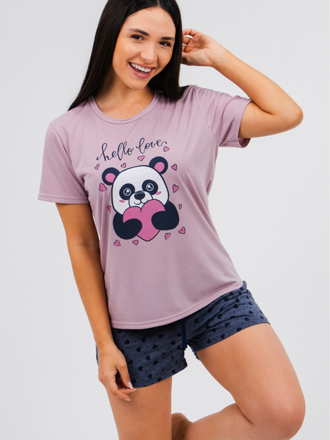Pijama Feminino de Verão - Hello Love