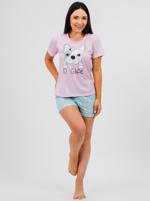 Pijama Feminino de Verão - Dog Life