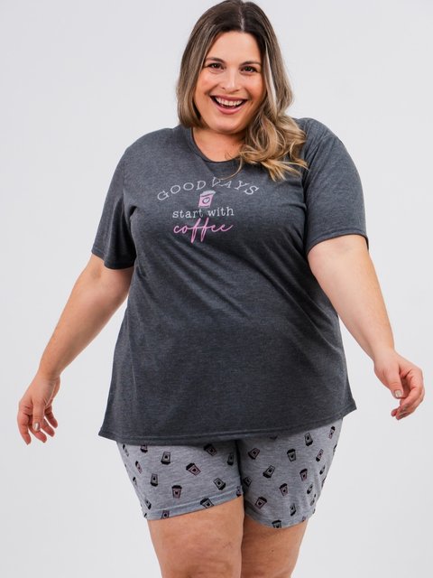 Pijama Feminino Plus Size – Good Days