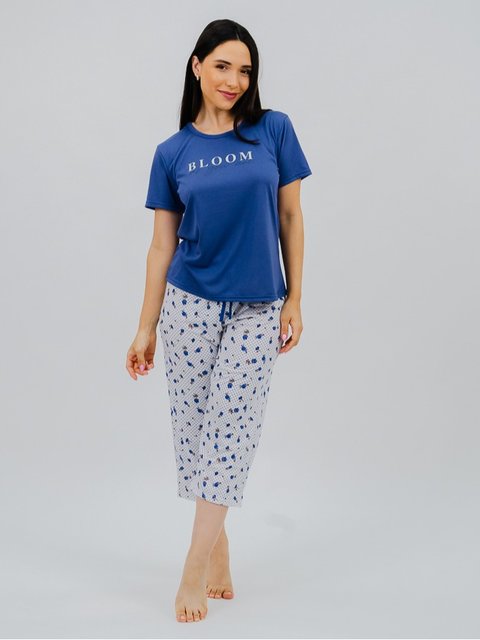 Pijama Feminino Capri – Bloom