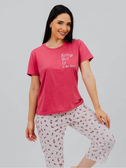 Pijama Feminino Capri – Simplicity