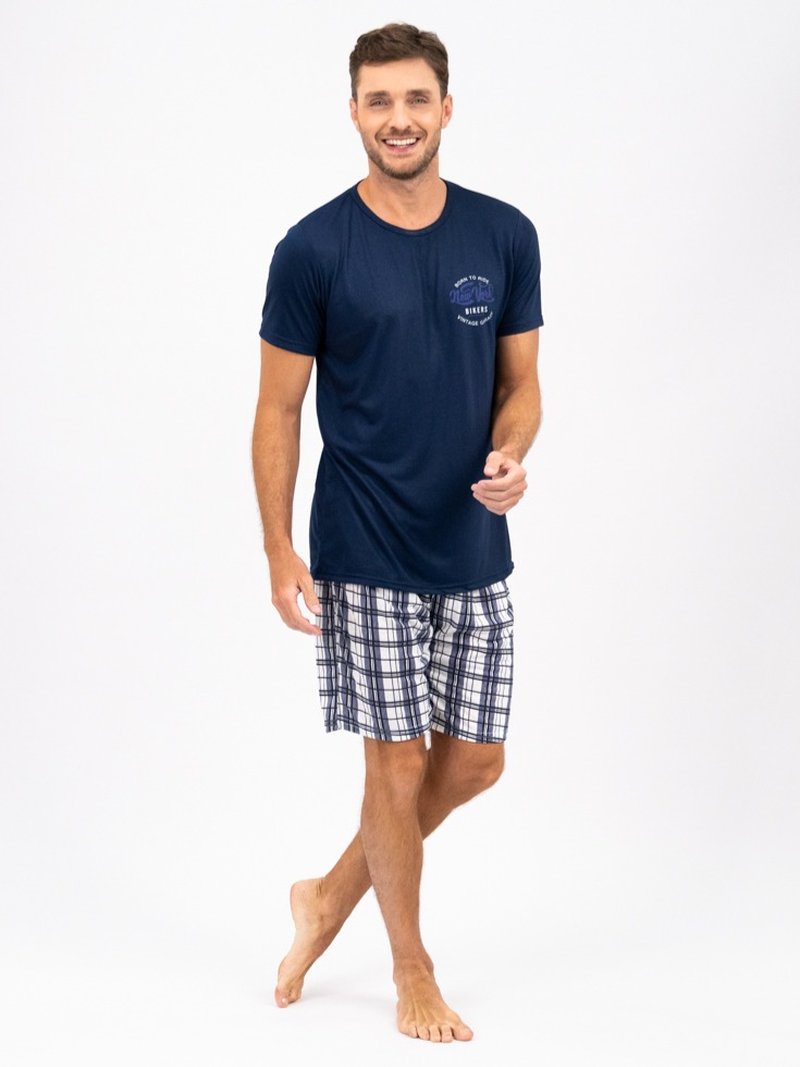 Pijama Masculino de Verão - Bikers