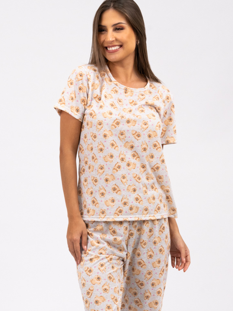 Pijama Feminino Capri – Spitz