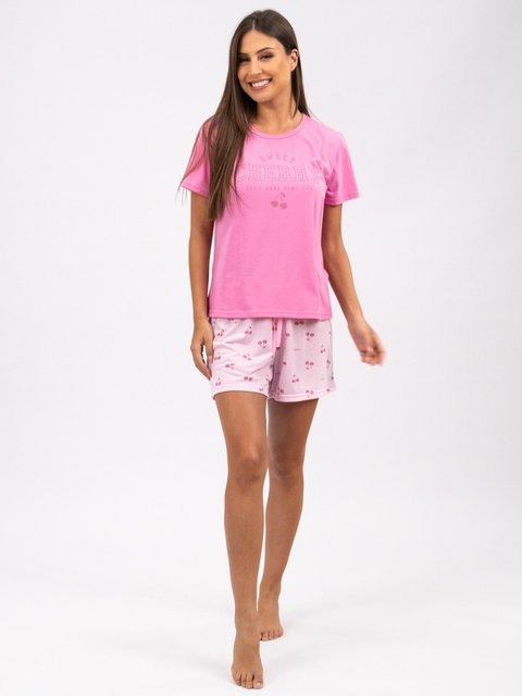 Pijama Femino de Verão - Pink