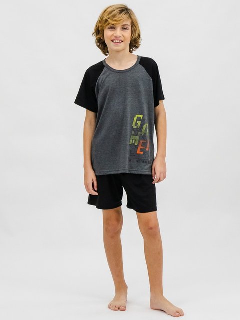 Pijama Infantil Menino de Verão - Videogame