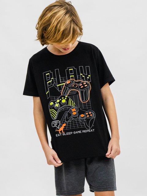 Pijama Infantil Menino de Verão - Play 