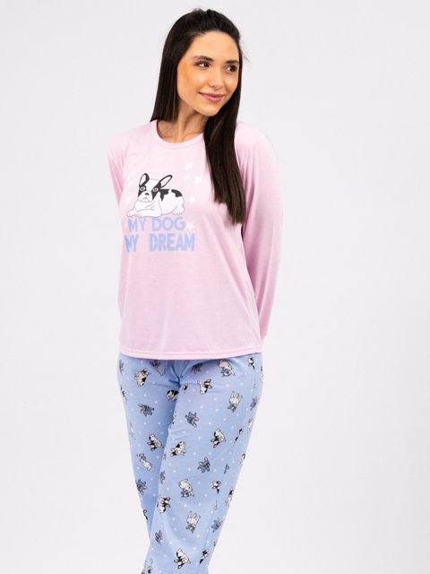 Pijama Feminino de Inverno - My Dog My Dream