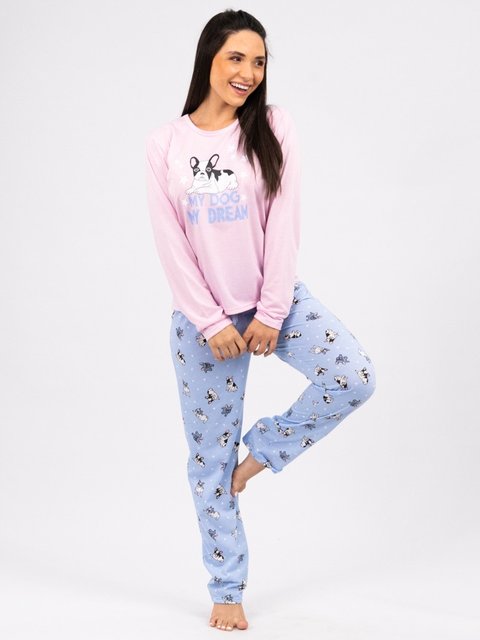 Pijama Feminino de Inverno - My Dog My Dream