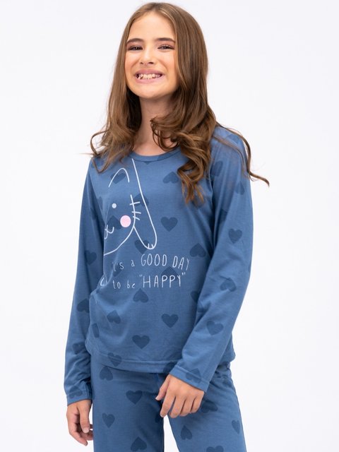Pijama Infantil Menina de Inverno - Good Day