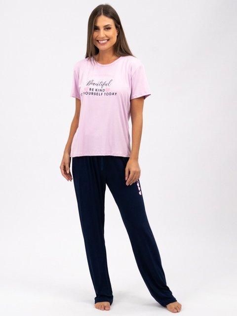 Pijama Feminino Meia Estação - Be Kind