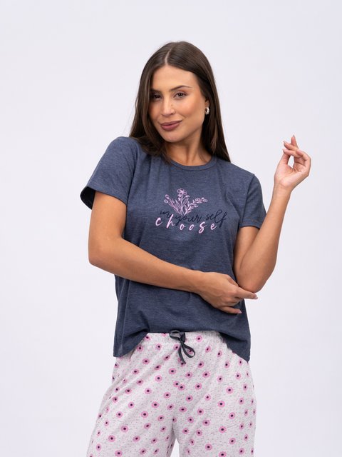 Pijama Feminino Capri - Escolha Você