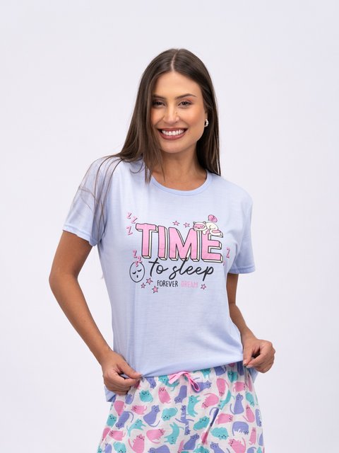 Pijama Feminino Capri - Hora de Dormir