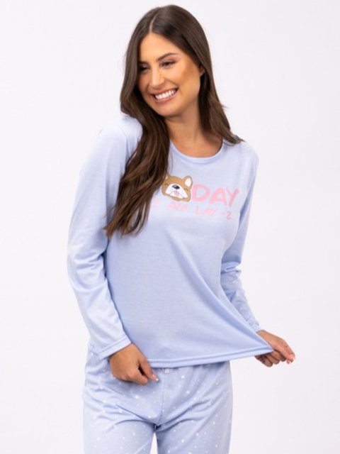 Pijama Feminino de Inverno - Today