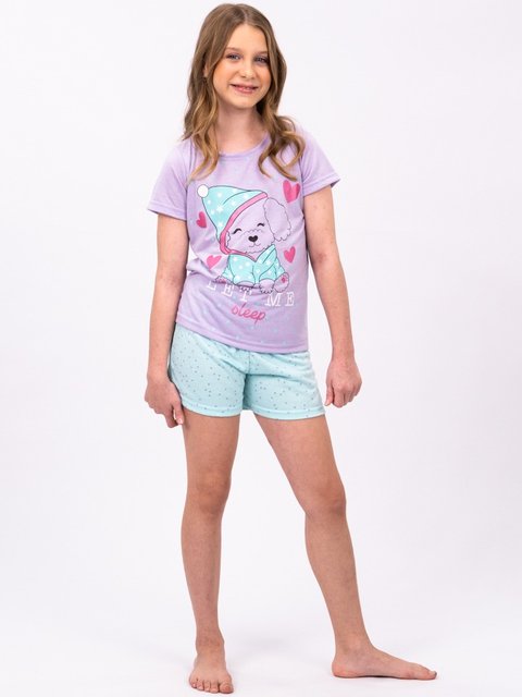 Pijama Infantil Menina de Verão - Let Me Sleep