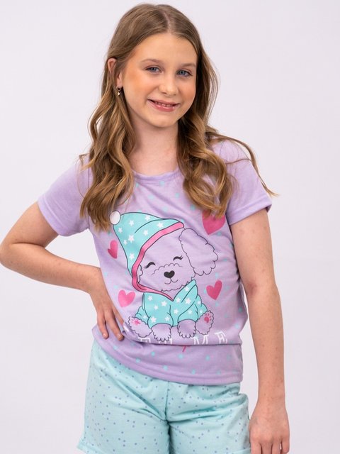 Pijama Infantil Menina de Verão - Let Me Sleep