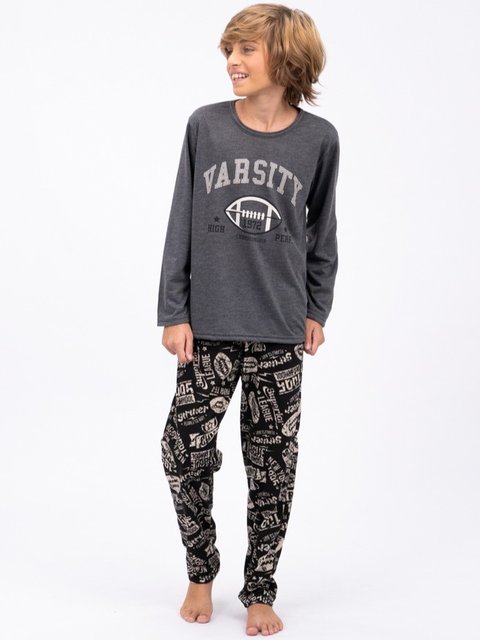Pijama Infantil Menino de Inverno - Varsity