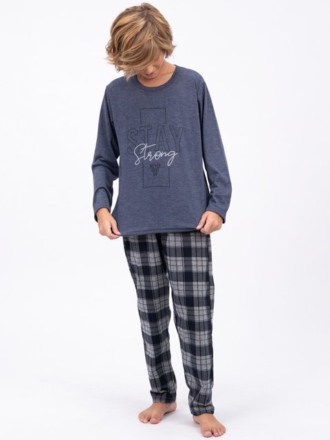 Pijama Infantil Menino de Invern - Strong