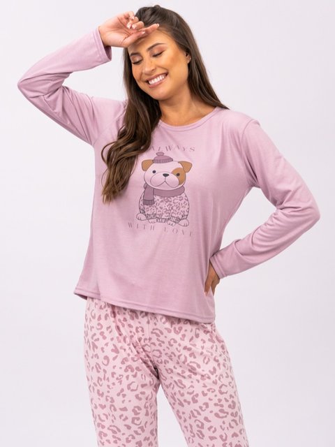 Pijama Feminino de Inverno - Always