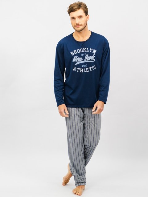 Pijama Masculino de Inverno - Brooklyn