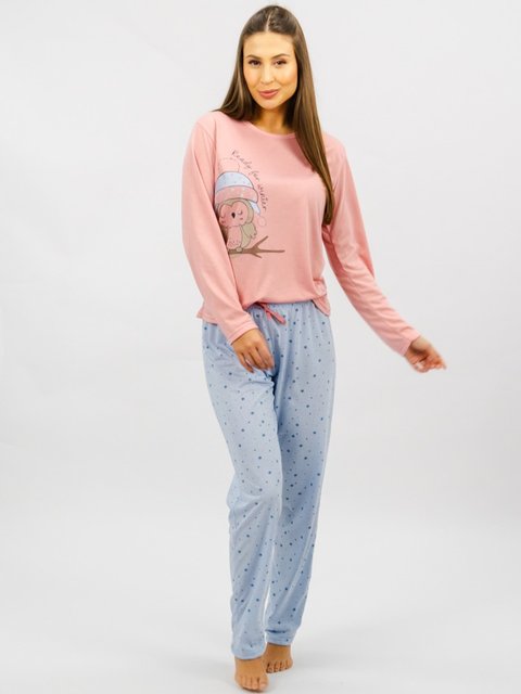 Pijama Feminino de Inverno - Coruja