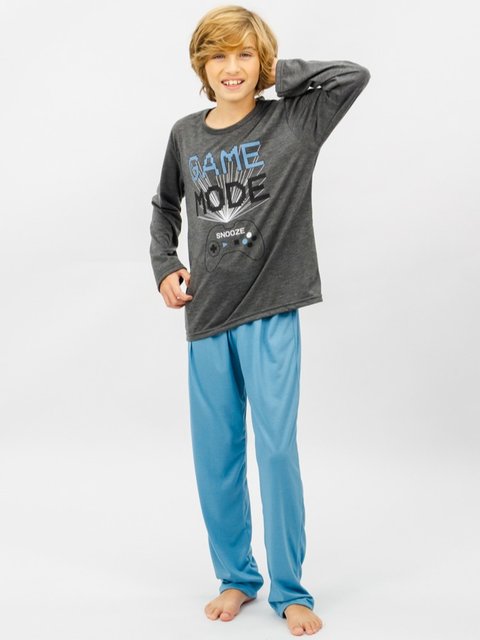 Pijama Infantil Menino de Inverno - Jogo Legal